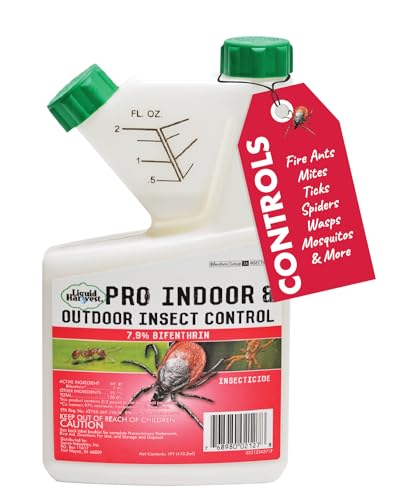 7.9% Bifenthrin Insecticide - 16 Ounces - (Compare to Leading Brands) – Professional Insect Control - Kills on Contact - Fire Ants, Ticks & More