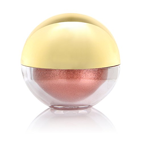 Luxury Shimmer Pearl Loose Eyeshadow Powder Eye Shadow Ball Pigment Make-up Glitter Red Brown Color #108