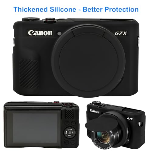 Funda de silicona para cámara Canon PowerShot G7 X Mark II miniatura 3