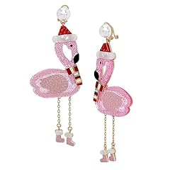 Santa Flamingo Pink/Gold 2