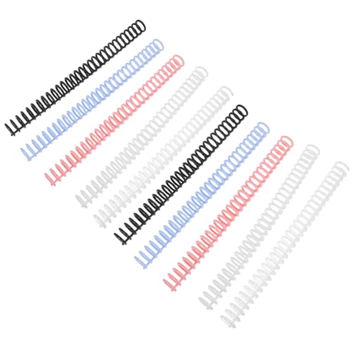 Espiral de plástico para cuadernos y carpetas en el hogar organizando apuntes Gatuida 19mm