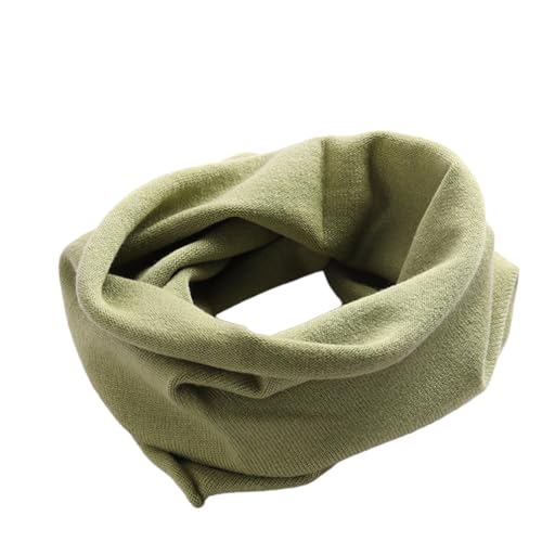 100% Cashmere Knitted Loop Scarf Warmer Cold Weather Neck Gaiter Soft Chunky Scarf for Men and Women