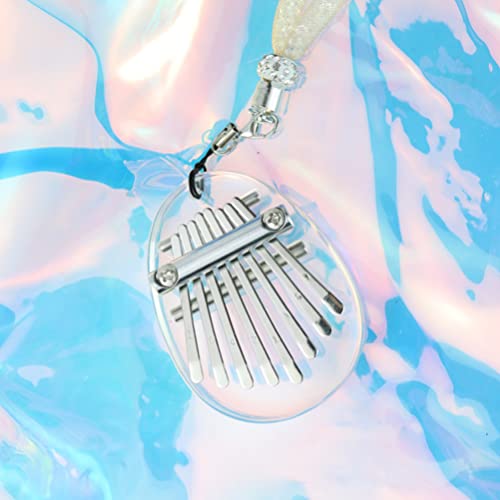 BIENKA Kalimba Pouce Piano 8 Touches Clair Acrylique Doigt Piano Transparent Kalimba avec lanière Cadeaux de fête d… - Les Beatles, Paul McCartney, John Lennon, RIngo Starr, George Harrison BIENKA Kalimba Pouce Piano 8 Touches Clair Acrylique Doigt Piano Transparent Kalimba avec lanière Cadeaux de fête d… – Image 8