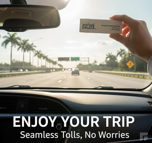 Image of Sun Pass Pro Universal Toll Transponder - Prepaid Electronic Pass for Florida & 21 Additional States (PRO)