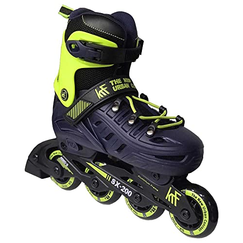 KRF The New Urban Concept KRF Patin FRS SX-200 Azul/Verde, Adultos Unisex, M (35-38)
