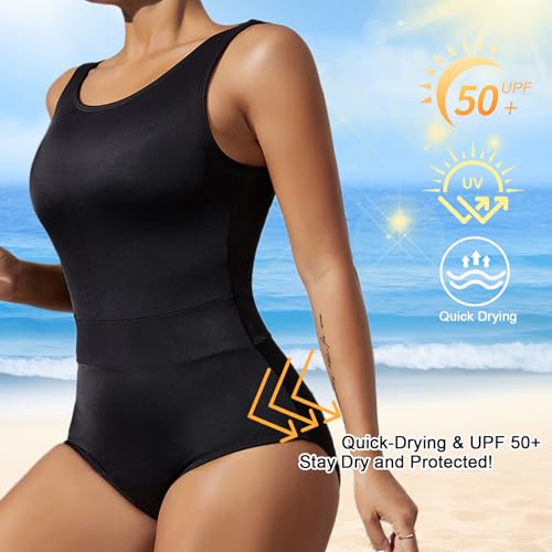 Swimwear Period for Teens - Women's One Piece Leakproof Bathing Suits for Girls with 15ml Absorbent Pad4