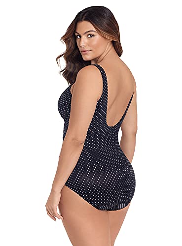 Miraclesuit Women's Plus Size Swimwear Must Haves Oceanus One Piece Swimsuit3