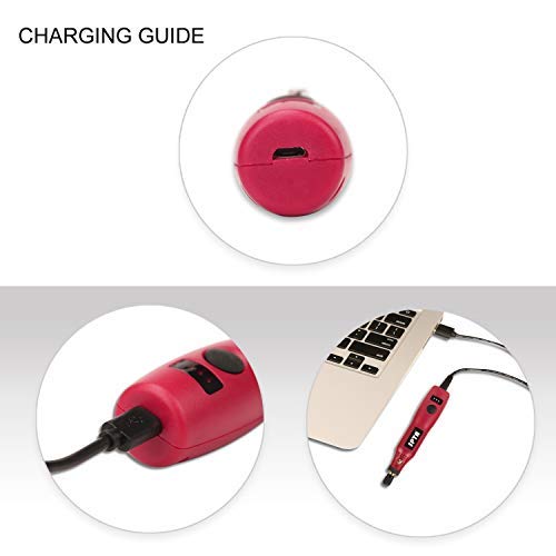Cordless nail drill, SPTA Cordless Rotary Tool Lite 3.7V Three Speed with 37 Accessories Swap-able Heads, Perfect for Nail Delicate Polishing and Light Duty, USB Charging Cable