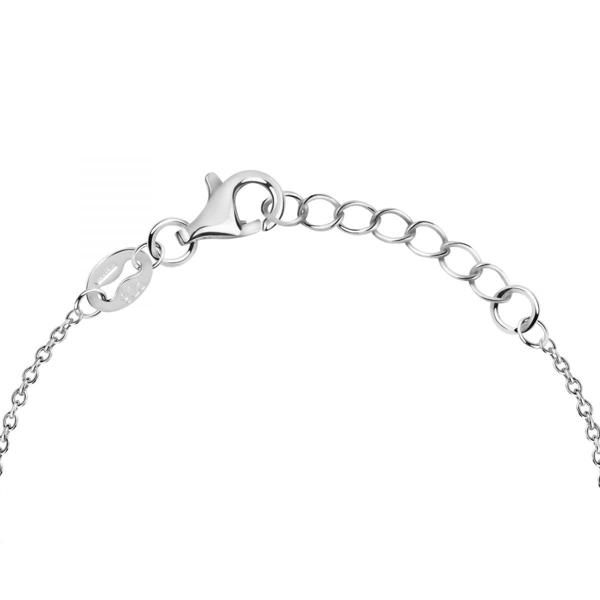 Bluespirit Bracciale da bimba, Collezione B-BABY, in argento 925 rodiato, smalto,Idee regalo - P.25D305001200