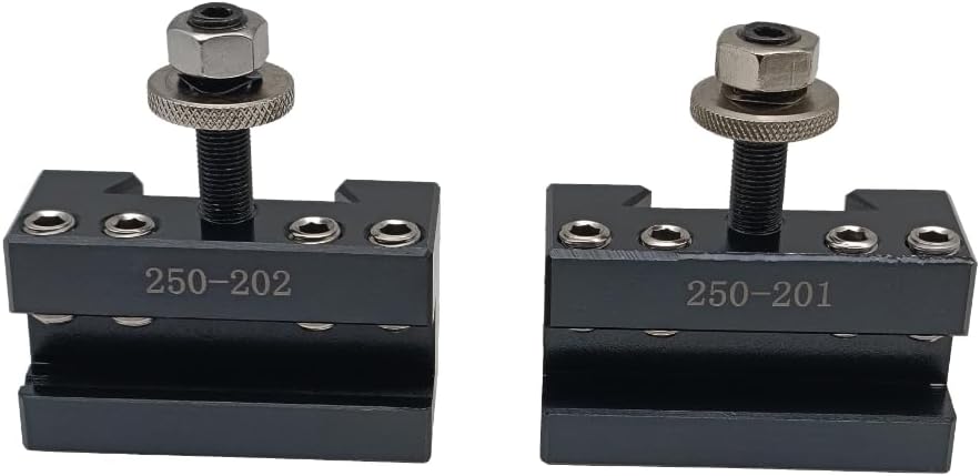 6PCS BXA Wedge Type Quick Change Tool Post With Tool Holders For Lathe Swing 10-15",250-222.(BXA-6PC)