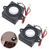 Altavoz de 4 ohmios: nuestro diseño de altavoz mini garantiza una salida de audio melódica y clara. Perfectamente adecuado para actuaciones de voz, efectos de sonido en máquinas de juego o música de fondo en pantallas publicitarias.