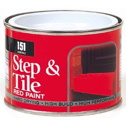 151 Step & Tile Paint 180ml Red