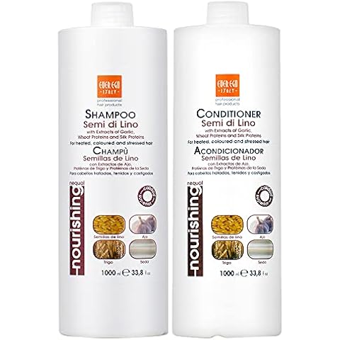 Ever Ego Semi De Lino Shampoo 33.8oz + Conditioner 33.8oz Cover