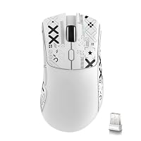 ATTACK SHARK Mouse para jogos sem fio R1, conexão de três modos (2