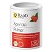 Produktbild Raab Vitalfood Bio Acerola-Pulver, hochdosiert mit 17 % natürlichem Vitamin C, laborgeprüft, glutenfrei, vegan, Extrakt, Acerola-Kirsche, 100 g Dose