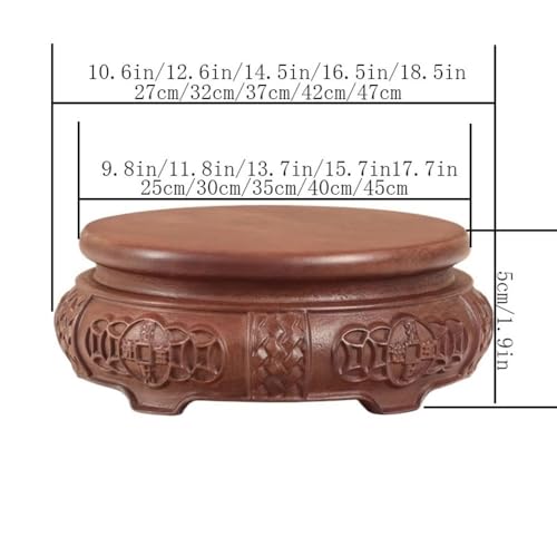 Base de Bonsaï en bois pour stabiliser et surélever vos pots