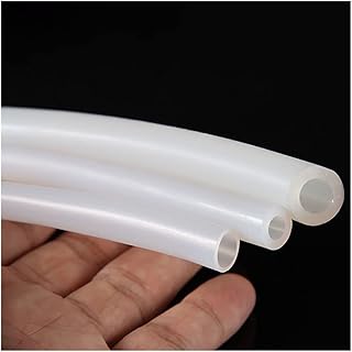 1Meter Industrial Grade High Temp Resistant Silicone Rubber Hose Capillary Pipe Tube Inner Dia 1-40mm (Specification : ID 3mm x OD 7mm)