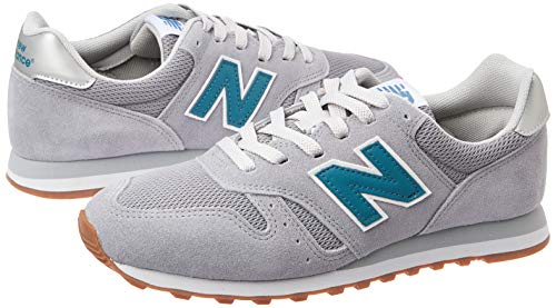 Tênis New Balance 373, Masculino, Cinza/Azul, 40