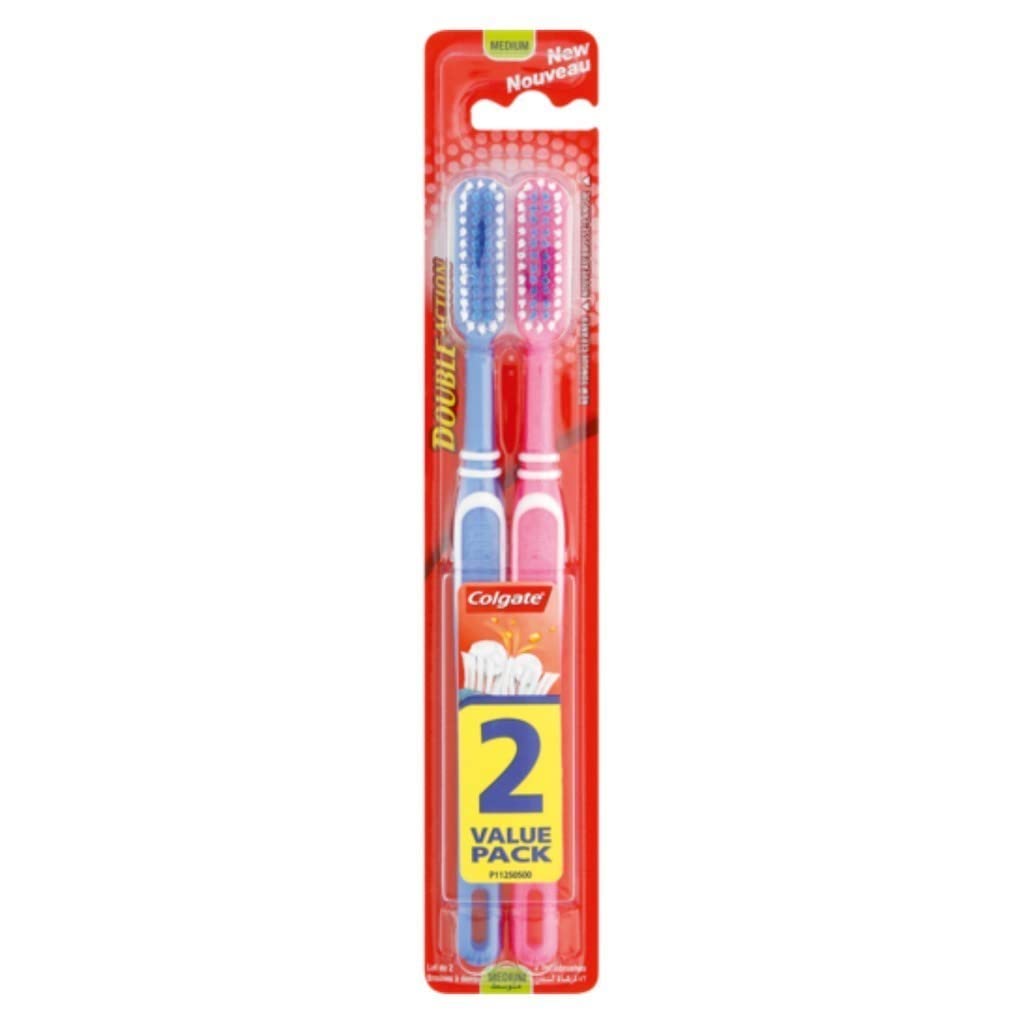 Colgate Colgate Spazzolino 2 sztuki podwójnego działania, 1 sztuka, 21 g