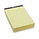Amazon Basics Legal/breit liniert 50 Blatt pro Pad, 21.59 cm x 29.8 cm (Packung mit 12 Stück), Kanarisch
