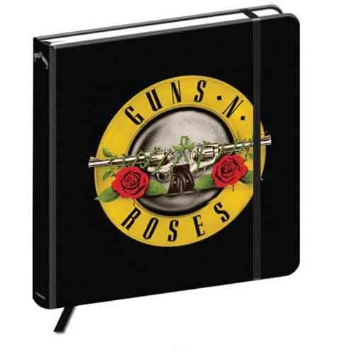 Carnet Guns N Roses rigide de haute qualite avec le logo classique - 2