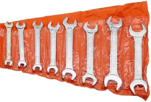 AEE® 8 Parça Anahtar Takımı Seti Ağzı Açık Çift Taraflı 6-22MM 6X7-8X9-10X11-12X13-14X15-16X17-18X19-20X22 Araba Motorsiklet Bisiklet Tamiri Somun Sıkma Aparatı - Görsel 1