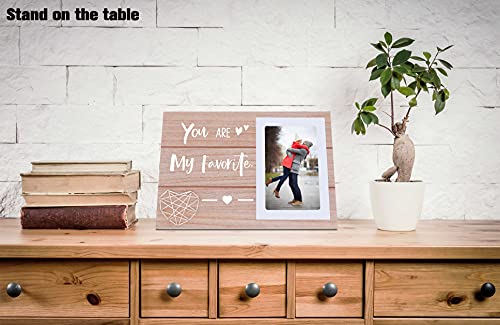 Nzy Best Friend Gift - Soul Mates Gift - You Are My Favorite - Picture Frame Gift - Boyfriend Or Girlfriend Present For Anniversary Valentine's Day Birthday Christmas - Photo Frame Gift #TOP1