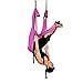 AGPtEK Deluxe Aerial Hammock Yoga Swing/ Inversion/Sling, Flying Antigravity - Pink