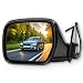 SCITOO Driver Left Door Mirror fit 1996-1998 Lexus LX450 1990-1997 Toyota Land Cruiser (1990 Built After 2/90 Production Date) Power Adjusted Manual Folding Side Mirror