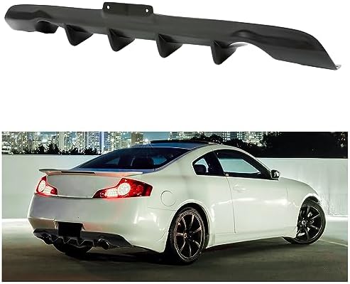 Amazon.com: KUAFU Rear Lower Bumper Diffuser Lip Compatible with 2003 ...