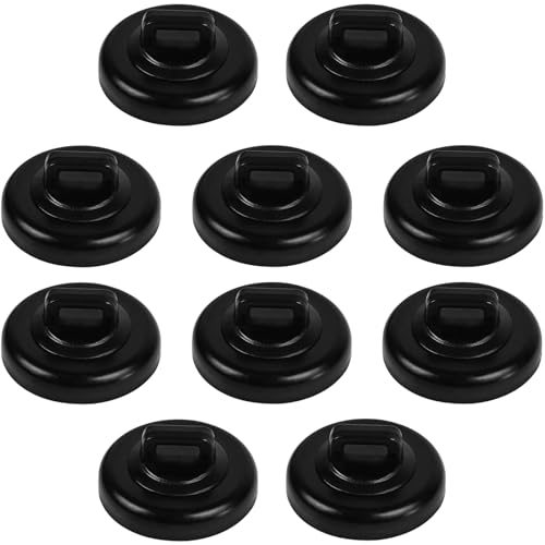 CNHABAGU Magnet Zip Tie Mount Magnetic Zip Ties Mount Base Holder Multipurpose Wire Cable Holder Mount Wire Clips Management for Home Office Marine Electrical Wiring (D23 10Pcs)