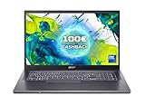 Acer Aspire 17 (A17-51GM-70LZ) Laptop | 17,3' FHD IPS Display | Intel Core 7 150U | 16 GB RAM | 1 TB SSD | NVIDIA Geforce RTX 2050 | Windows 11 | QWERTZ Tastatur | grau