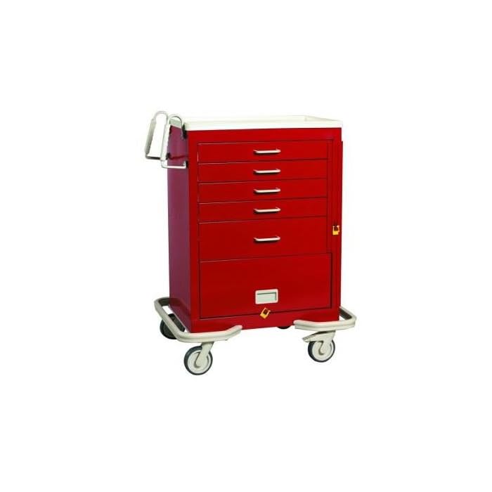 Buy Mpd Products 5 Drawer Solid Color Crash Cart CrashCart5Scp