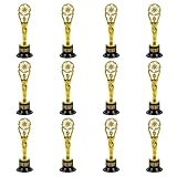 Fun Express - Movie Buff Gold Trophy - 6" Plastic - 1dz - Awards - Trophies & Awards - 12 Pieces