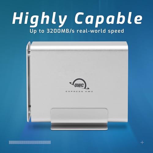 OWC Express 4M2 USB4 40Gb/s Four Slot NVMe M.2 SSD Enclosure - image 2