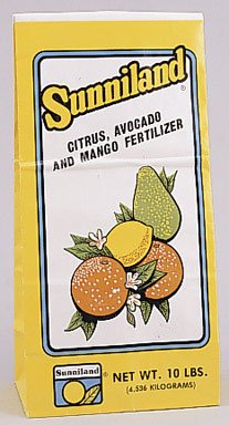 Sunniland Citrus , Mango And Avocado Fertilizer 6-4-6 Granules 10 Lb.