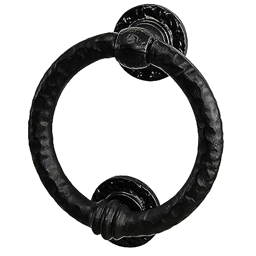 Llamador de puerta de hierro fundido Mythrojan de gran resistencia exterior 2