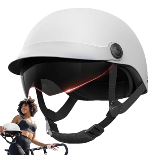Gorra de seguridad para scooter que evita golpes en la cabeza y deslumbramientos