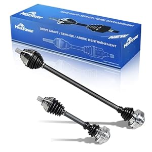 Maxfavor CV Axle Shaft Assembly fit for Volkswagen CC 2010-2017, Vw EOS 2007-2009, Vw GTI 2006-2014, Vw Jetta 2006-2018, Audi A3 2006-2013, CV Axle FWD Front Passenger Driver Side