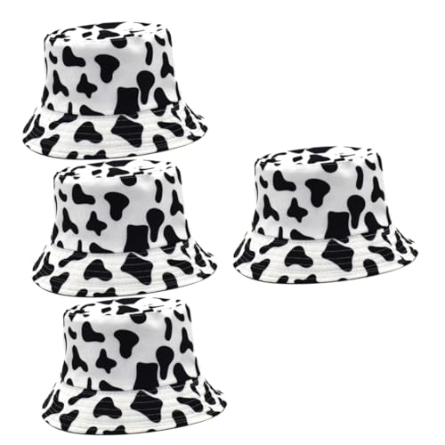 Chapeau de pêcheur imprimé femme VALICLUD lot de 4 bob de plage