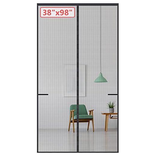 [Upgrade Version]Fiberglass Mesh Magnetic Screen Door 39