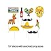 Creative Converting 10-Piece Photo Props For Party, Serape Fiesta