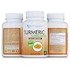 Turmeric Curcumin - 2250mg/d - Veggie Caps - 95% Curcuminoids with Black Pepper Extract (Bioperine) - 750mg Capsules - 100% Organic - Most Powerful Turmeric Supplement with Triphala (120 Count)