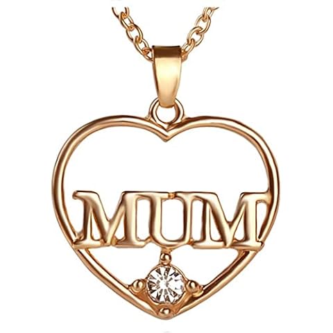 IBBY GIFTS FOR HER Mum Necklace Gift for Mother from Daughter Mothers Day Presents for Mummy Birthday Christmas Jewellery Best Mam Step Mum Stepmum Cover