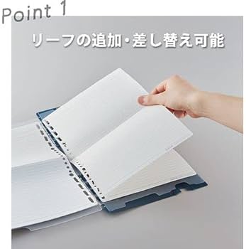 Amazon.co.jp: キングジム コンパックノート用ルーズリーフ A4 横