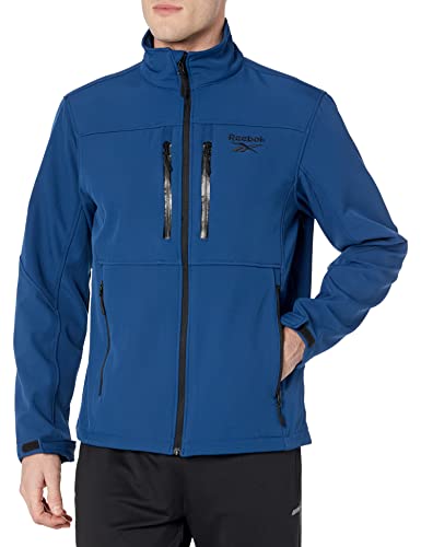 Reebok Men's Lightweight Softshell Transition Jacket, Northern Night, Large #TOP24