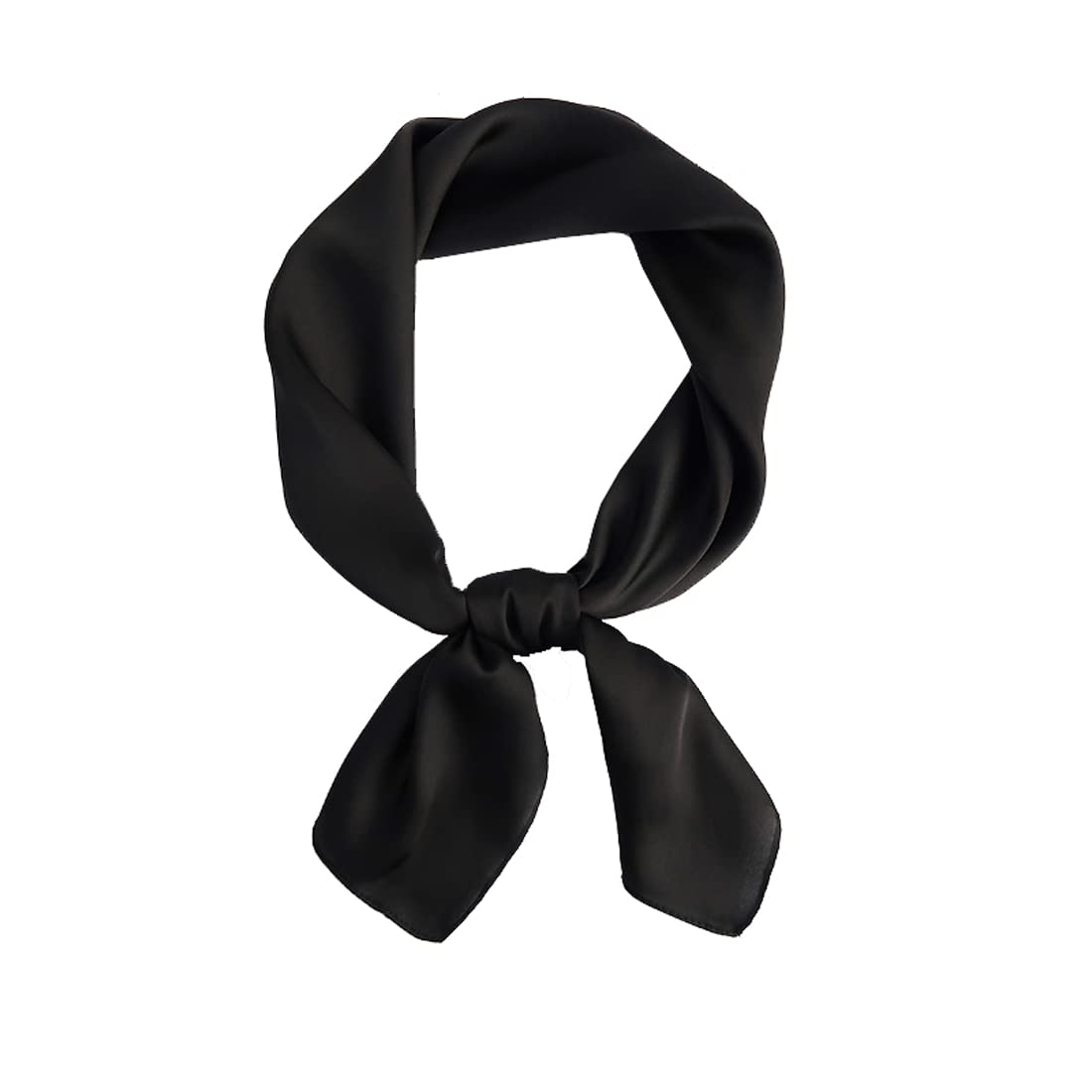 KOOYOLWomen's Silk Scarf, Silk, Lightweight Silk Scarf, Bandana, Headscarf, Elegant Scarf, Gift for Women, One Size, E#