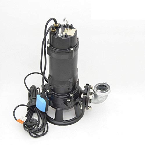 Profi Fäkalienpumpe Tauchpumpe Schmutzwasserpumpe 2" Tülle 1,8kW Cutter 500l/min