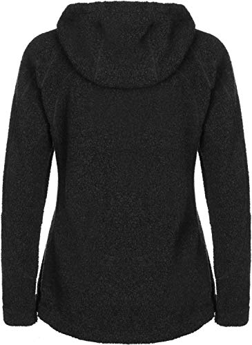 Fjällräven Damen Fleecejacke Kaitum Fleece, Dark Grey, XL, 89666-030