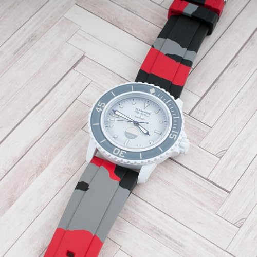 Image of StrapHabit Quick Release Rubber Watch Strap Band FKM 20mm 22mm 24mm